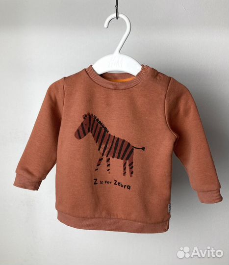 Фирменные вещи пакетом мальчику 68-74 hm zara
