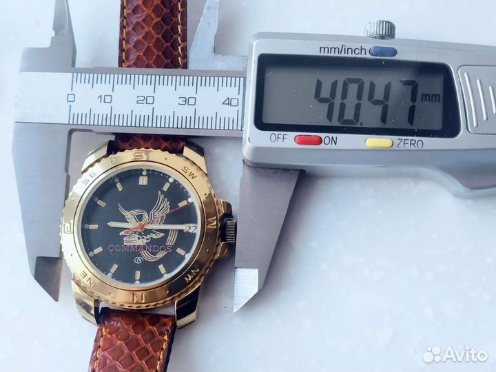 Часы Восток Новые Commandos Компас СССР мех 1990г