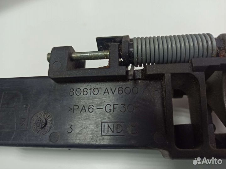 Кронштейн ручки двери правой задней Nissan Primera