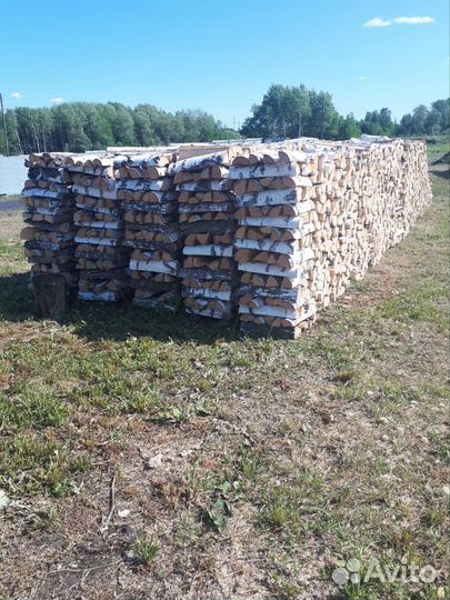Дрова сухие колотые