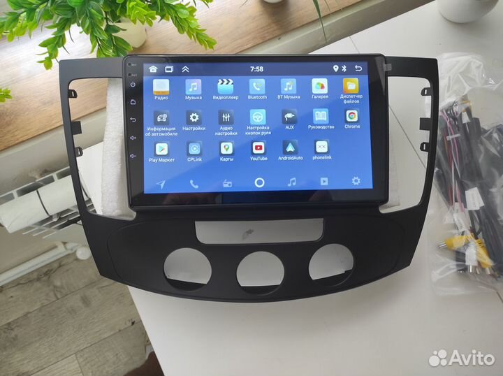 Магнитола Hyundai Sonata ef Android 2/32