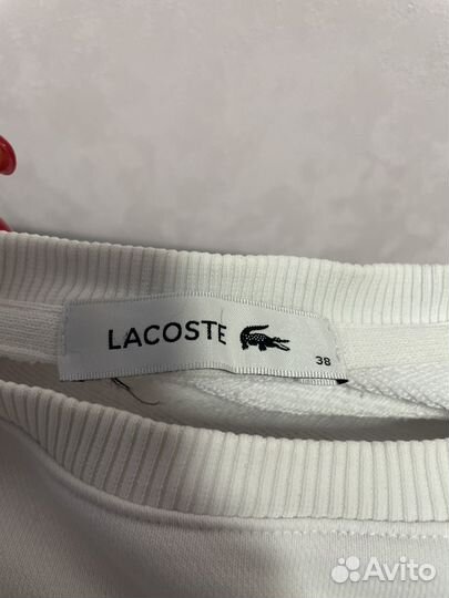 Свитшот lacoste женский оригинал