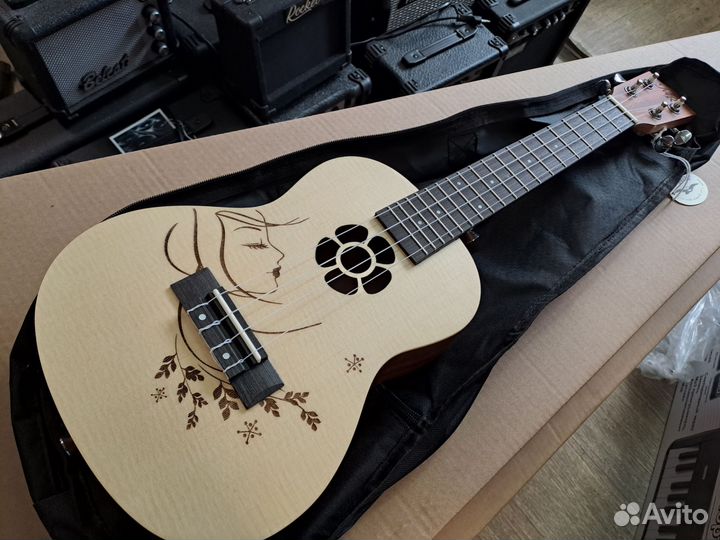 Укулеле концерт с рисунком