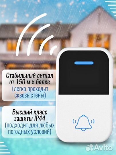 Беспроводной дверной звонок