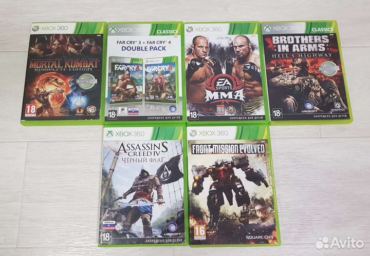 Игры Xbox 360 Лицензия