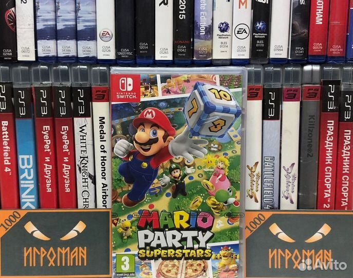 Игры Nintendo Switch : Mario Party Superstars