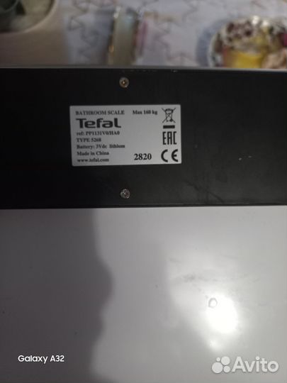 Весы напольные электронные tefal