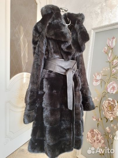 Дизайнерская норковая шуба 44-46 р