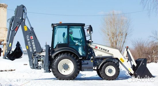 Услуги экскаватора погрузчика теrех