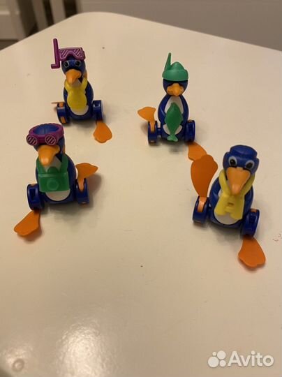 Игрушки из киндера 90х