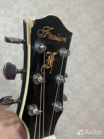 Акустическая гитара fusion F-111CE/TBK
