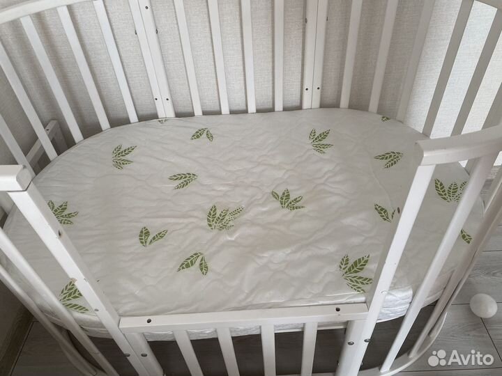 Матрас детский овальный