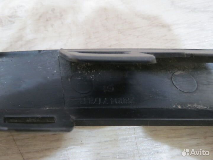 Накладка бампера передняя левая Renault Sandero 2