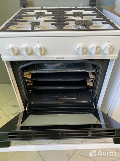 Плита газовая новая 60х60