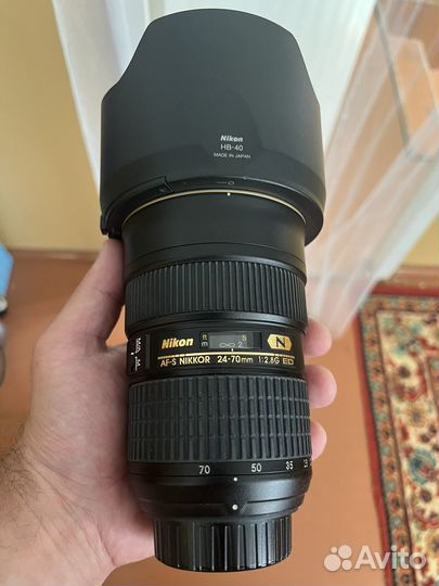 Объектив Nikon 24-70mm f/2.8
