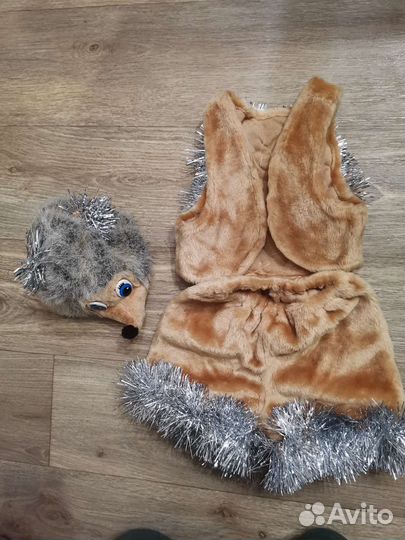 Новогодний костюм ежика