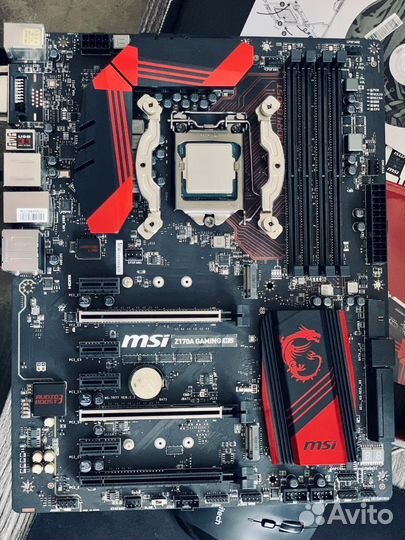 Компьютер MSI Z170, i5 6600k, 4Gb DDR4