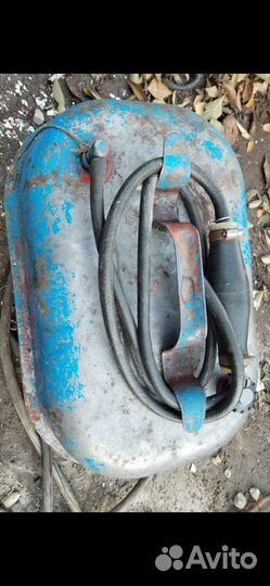 Топливный бак для лодки, с грушей