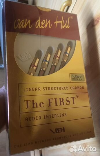 Van den Hul - The First (полный комплект) 2 Rca