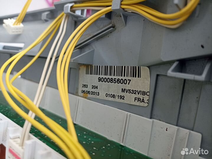 Панель управления посудомоечной машины Bosch