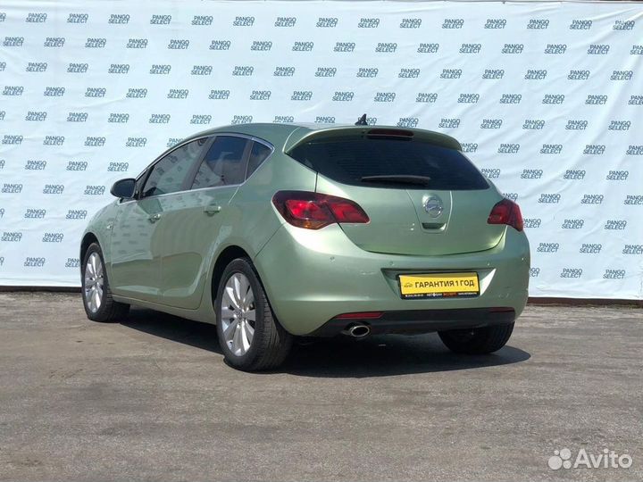 Opel Astra 1.6 AT, 2010, 155 500 км