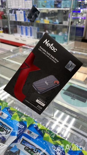 Внешний жесткий диск ssd Netac ZX20 1TB