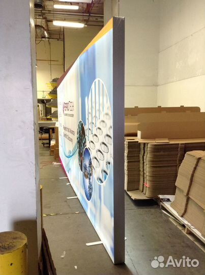 Световые тканевые короба