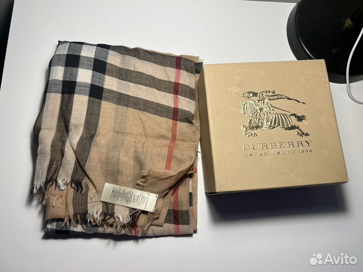 Шарф burberry, оригинал