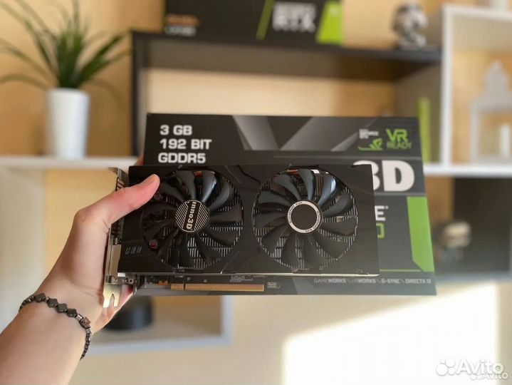 Видеокарта GTX 1060 3GB