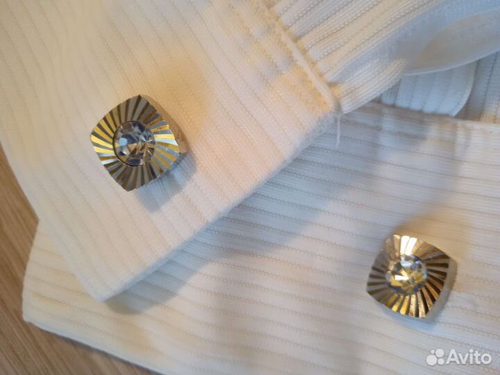 Рубашка мужская. Винтаж. Нейлон. +Запонки