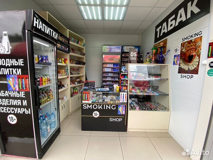 Продавец консультант в табачный магазин