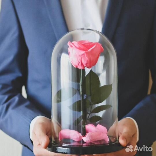 Роза в колбе