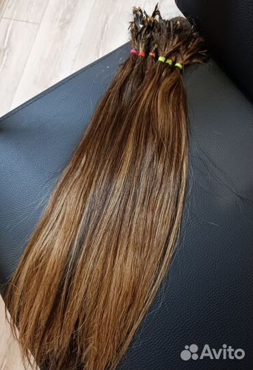 Волосы для наращивания 50 см бу