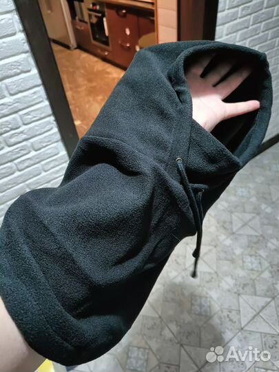 Балаклава, черный,темно серый