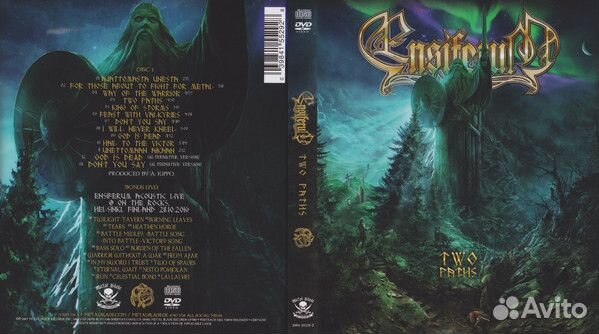 Ensiferum - Two Paths (CD+DVD digibook,LIM)