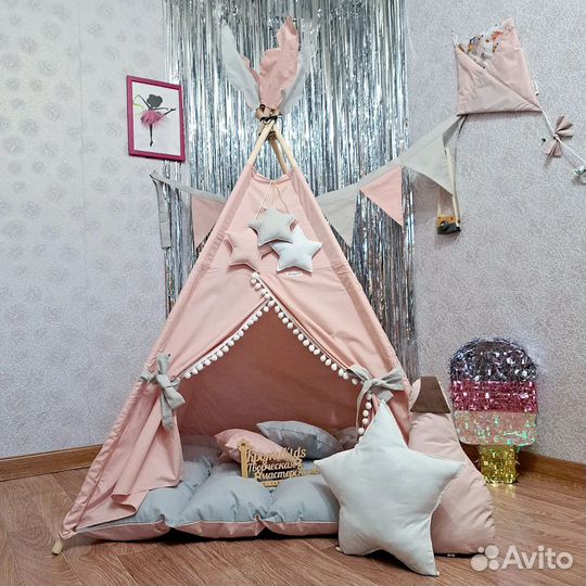 Детская игровая палатка Вигвам