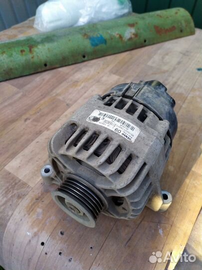 Контрактный генератор fiat doblo 1.4