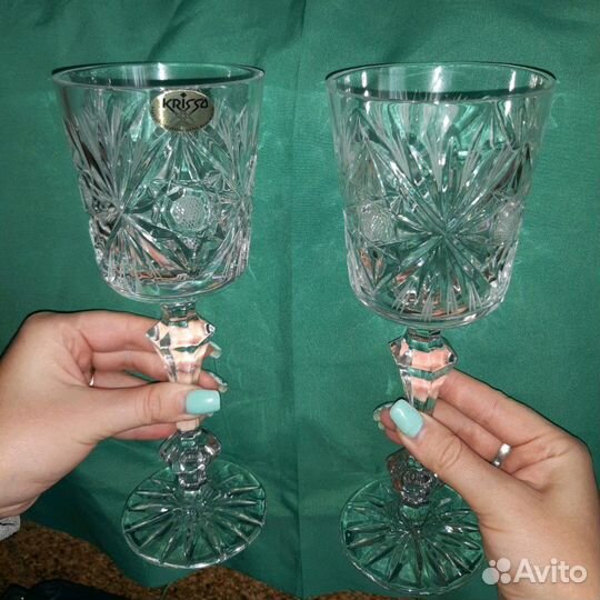 Фужеры, бокалы и рюмки подарочные