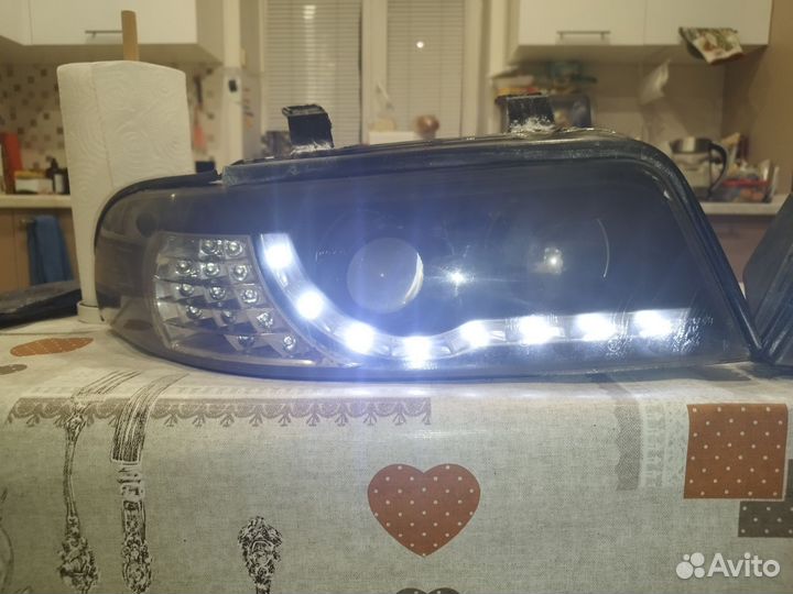 Тюнинг фары audi a4 b5