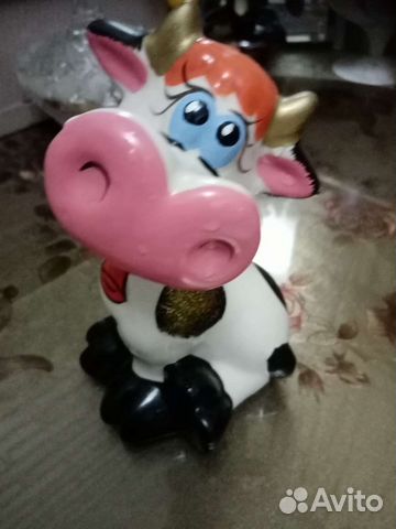 Копилка -Корова форфоровая Винтаж бесплатно