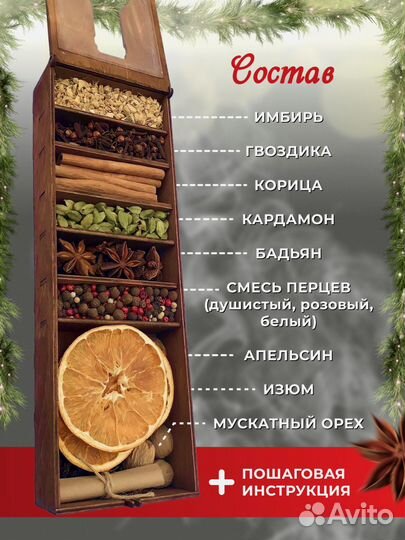 Подарочный набор глинтвейна