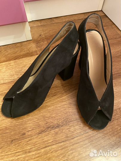 Туфли женские 36 размер натуральная замша