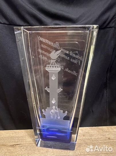 Хрустальная ваза Ростральная колонна