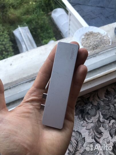 USB хаб переходник адаптер macbook