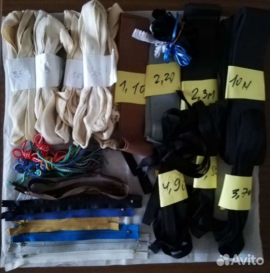 Ткани, тесьма, корсаж. лента