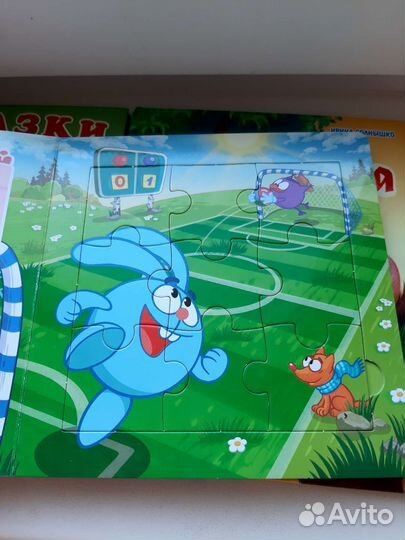 Детские книги Смешарики (пазлы), сказки