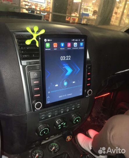 Магнитола на УАЗ Патриот андроид Tesla