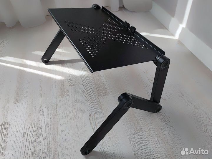 Стол для ноутбука регулируемый портативный алюмини