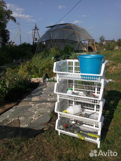 Контейнеры (корзины) для детской, сада, гаража и т