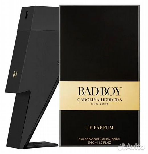 Carolina herrera bad boy, оригинал. 100 ml